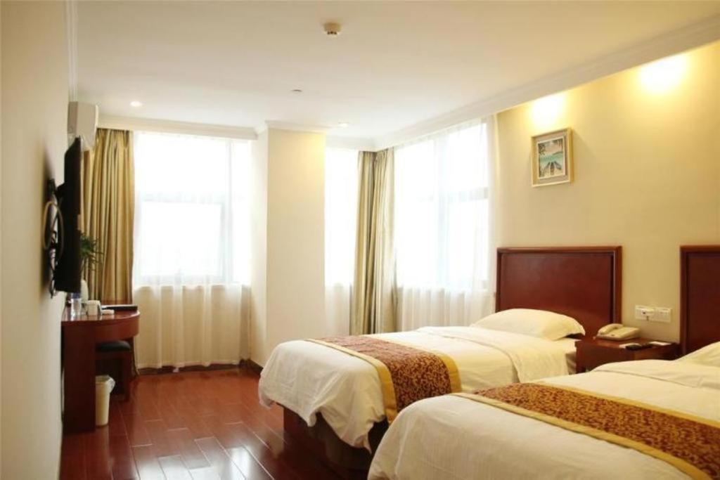 Greentree Inn Suzhou Railway Station North Square Haobainian Wedding Dress City Express Hotel Εξωτερικό φωτογραφία